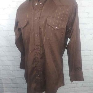 Panhandle Slim L/S  Western Shirt Sz 16-33